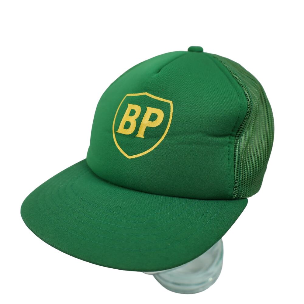 Vintage K-Products BP "British Petroleum" Mesh Foam Trucker Hat